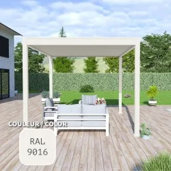 White Bioclimatic Pergola,...