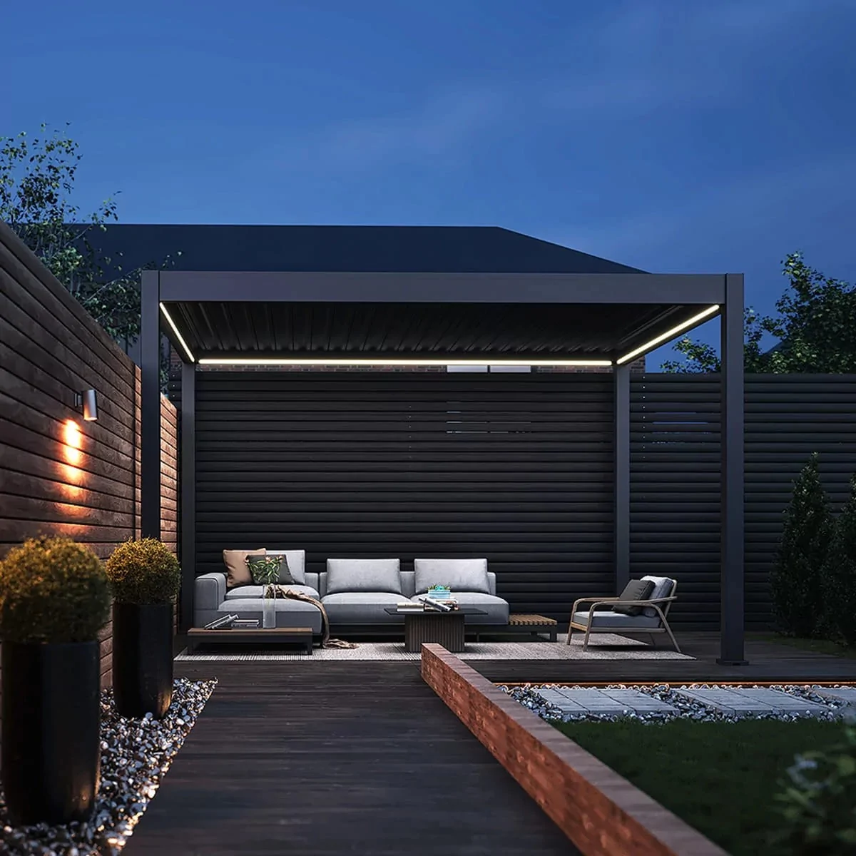 LED Lighting Kit for 10 x 13 ft (3 x 4 m) Bioclimatic Pergola